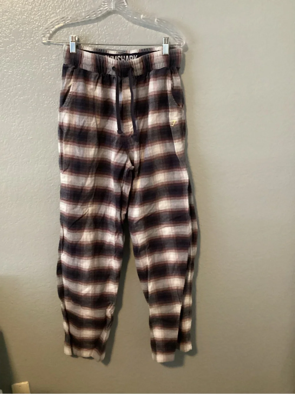 Gymshark Flannel Plaid Lounge Pants -